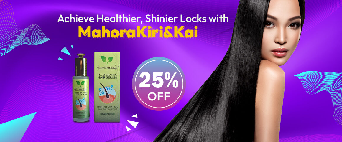 Unleash Your Hair’s Potential: Healthier, Shinier Locks with MahoraKiri&Kai Regenerating Serum (Discount Alert!)