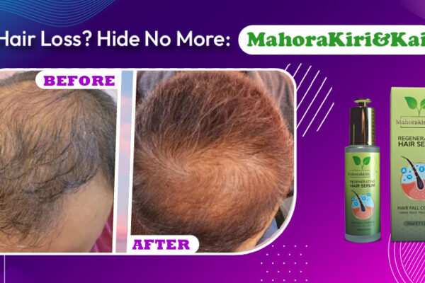 Don’t Hide Your Hair Anymore! Discover the Magic of MahoraKiri&Kai Regenerating Hair Serum!