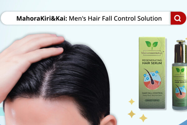 Mahorakiri&kai men's hair fall control solution