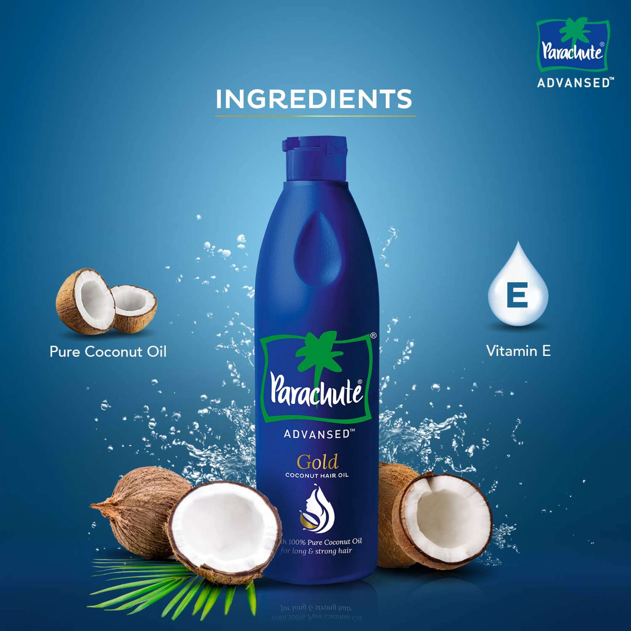 Parachute Advansed Gold Coconut Hair Oil 500 ml Mytrademartstore