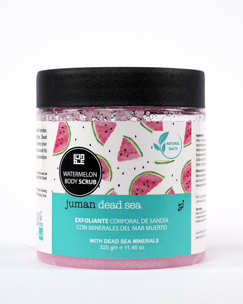 JUMAN WATERMELON DEAD SEA MINERAL BODY SCRUB