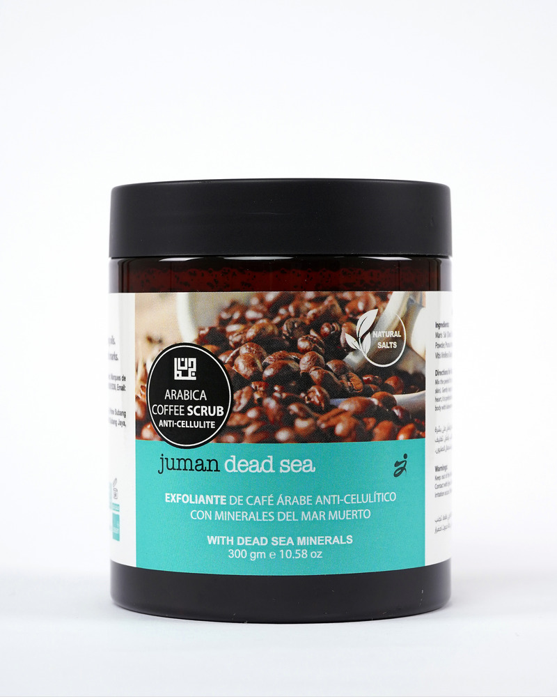 JUMAN ARABICA COFFEE SCRUB WITH DEAD SEA MINERALS